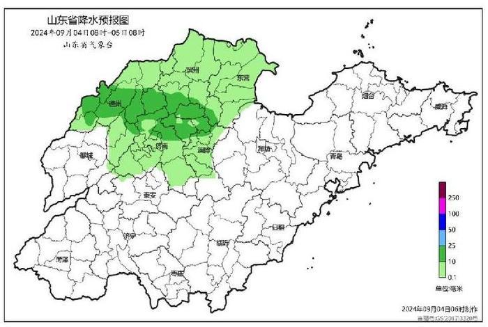 今天夜间到明天上午济南将有雷阵雨