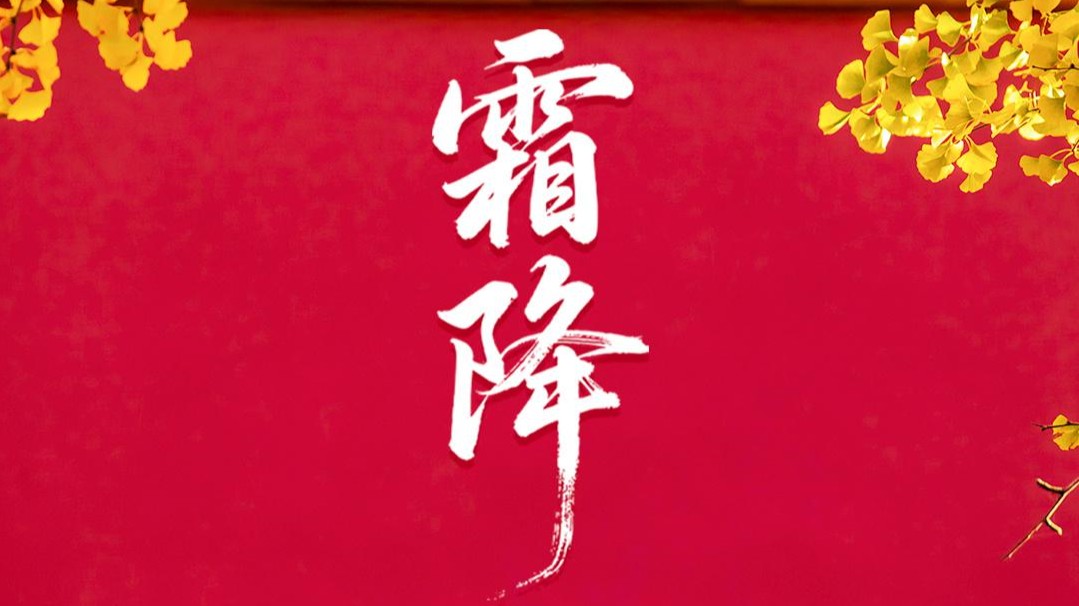 今日霜降，一組海報收藏濃郁秋色