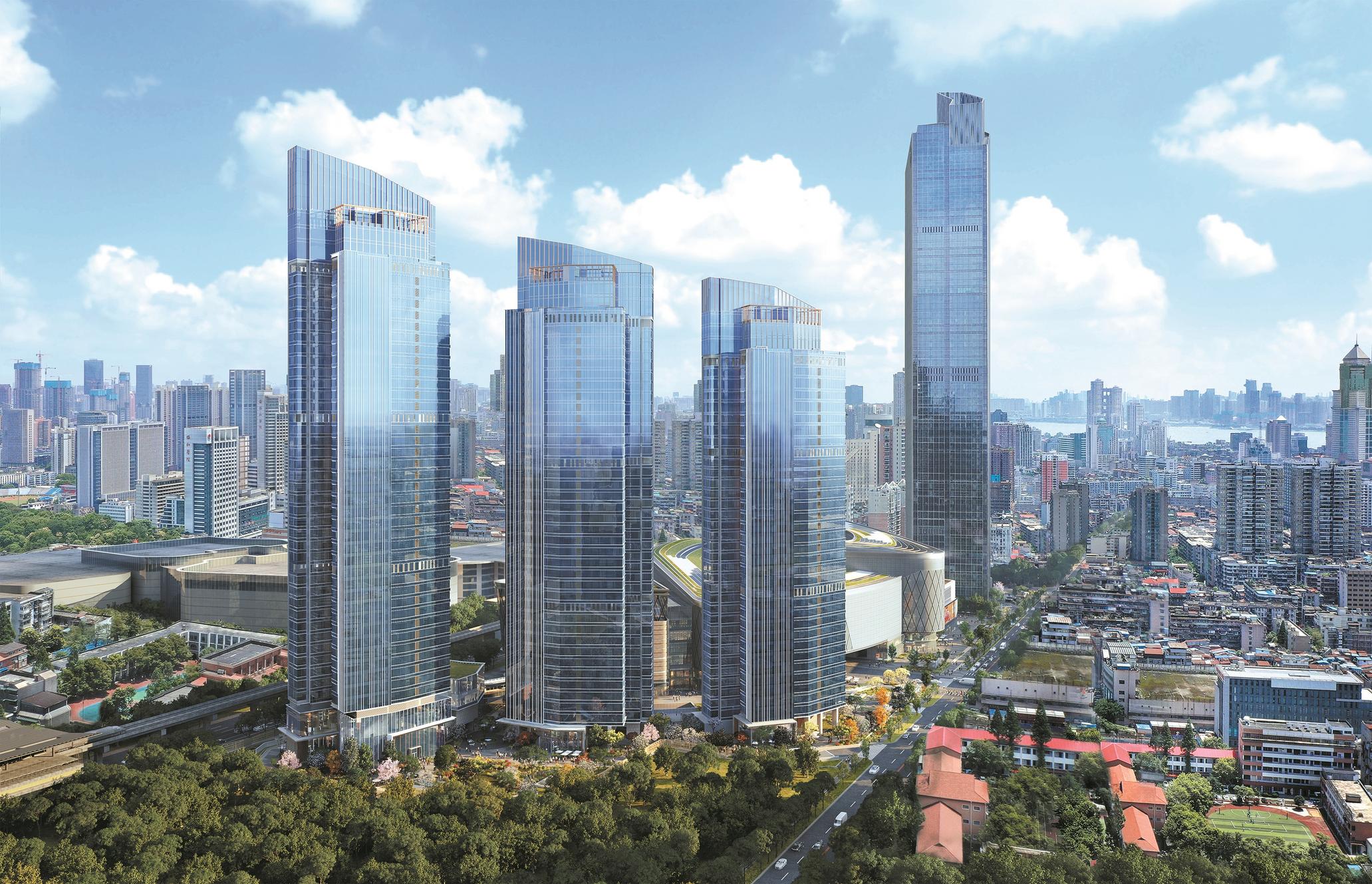 武汉“恒隆府”效果图