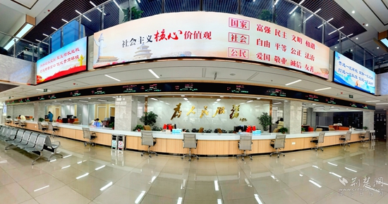 为民服务，走深走实。詹丽君 供图