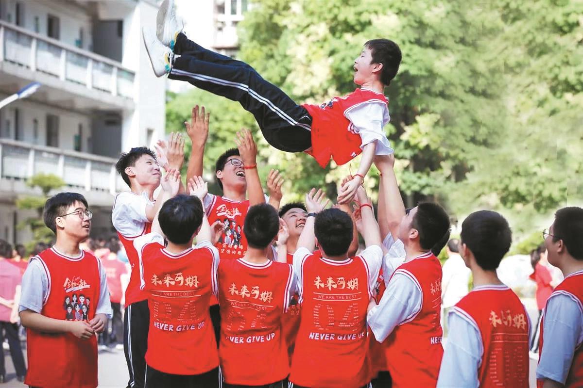 翠微中学学生（学校供图）