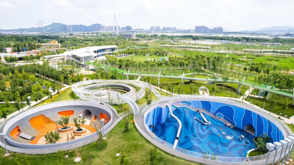 長(zhǎng)沙：大澤湖近自然濕地公園正式開園