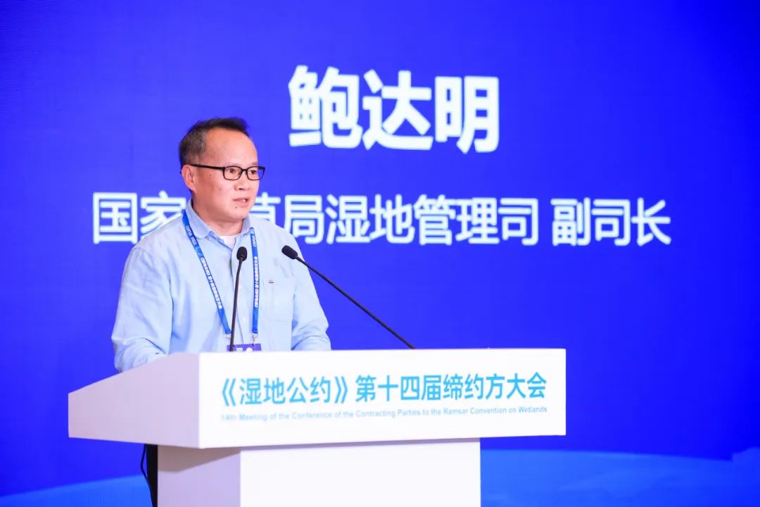 国家林草局湿地管理司副司长鲍达明