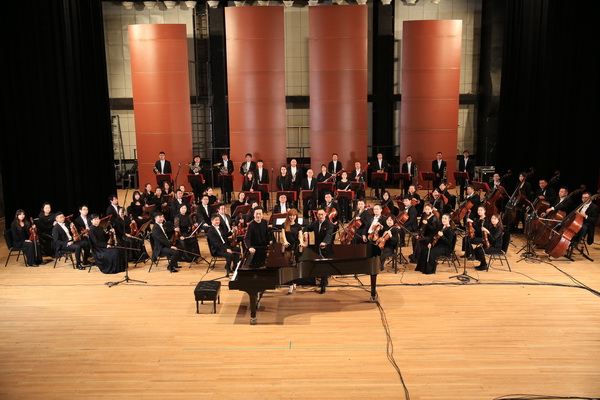 电影《金刚川》主题曲《英雄赞歌》配乐现场