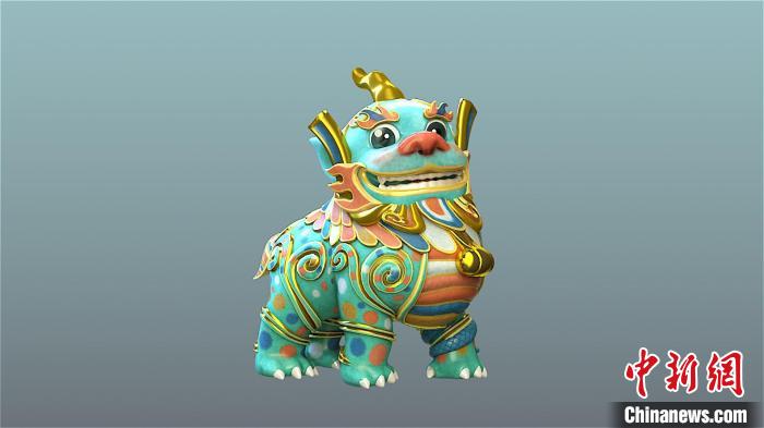 故宫博物院首部音乐儿童剧《甪端》的形象 故宫博物院供图