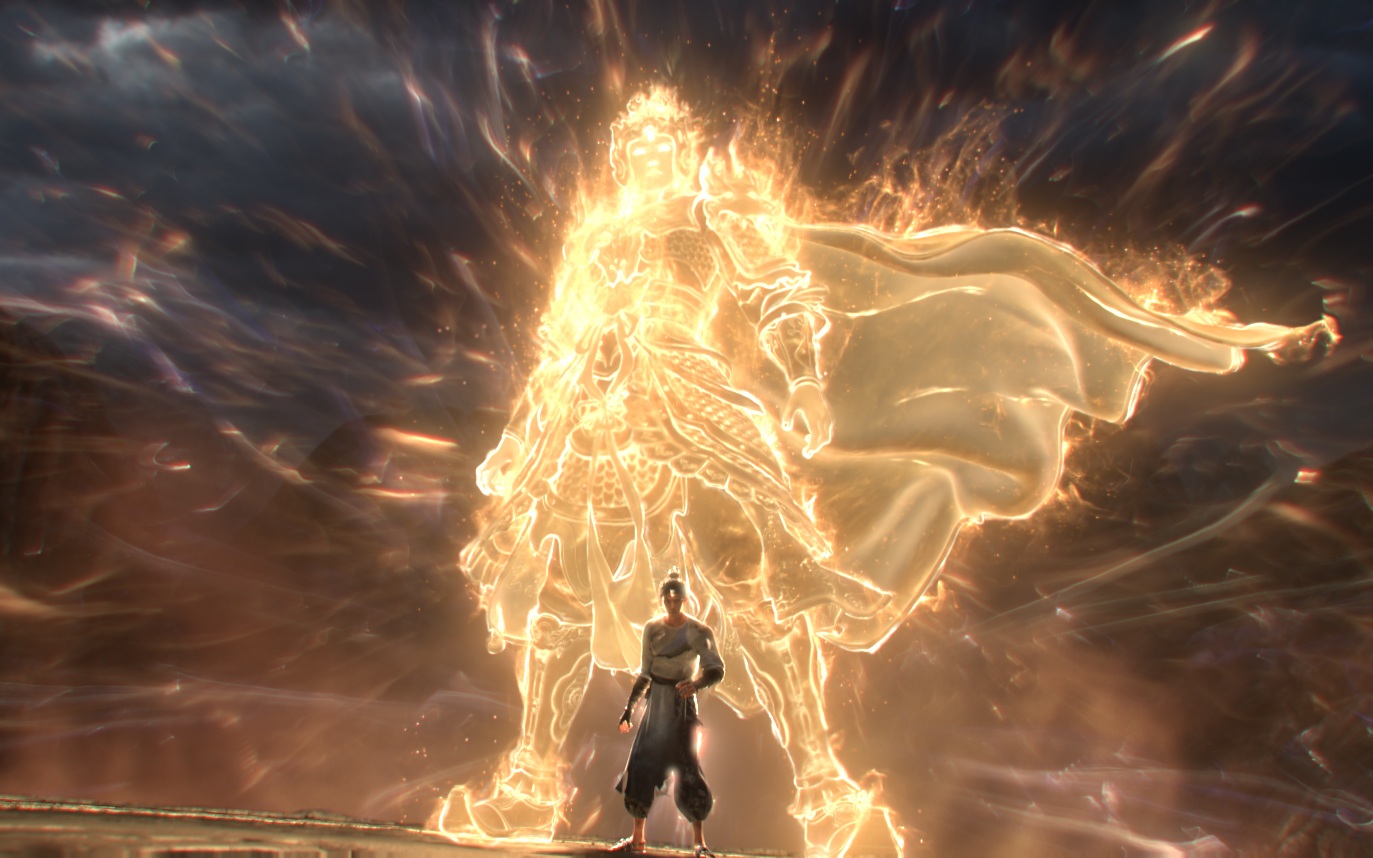 杨戬战斗时的元神状态