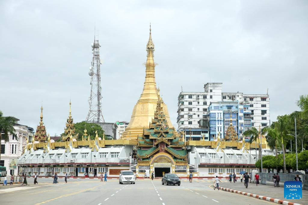 City view of Yangon, Myanmar