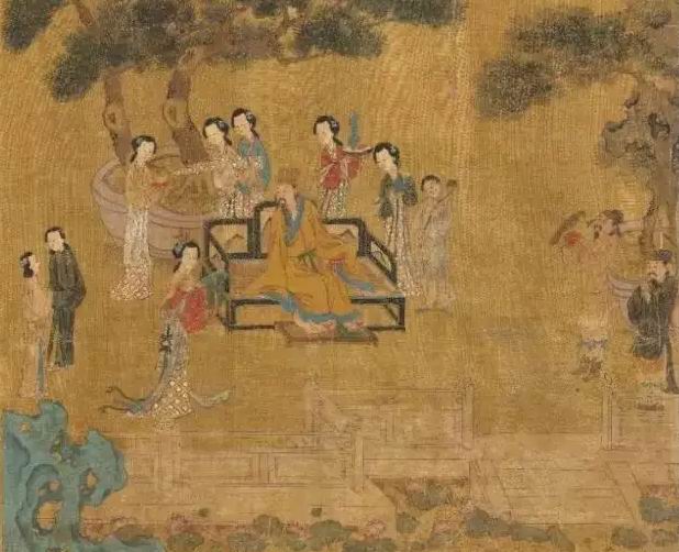 历代圣母贤妃图之徐惠上疏
