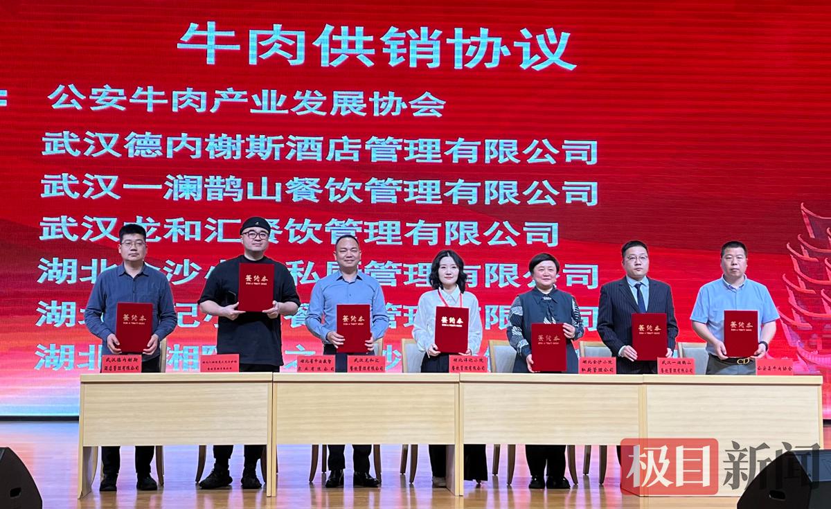 现场签约。  （极目新闻记者 黄志刚 摄）.jpg