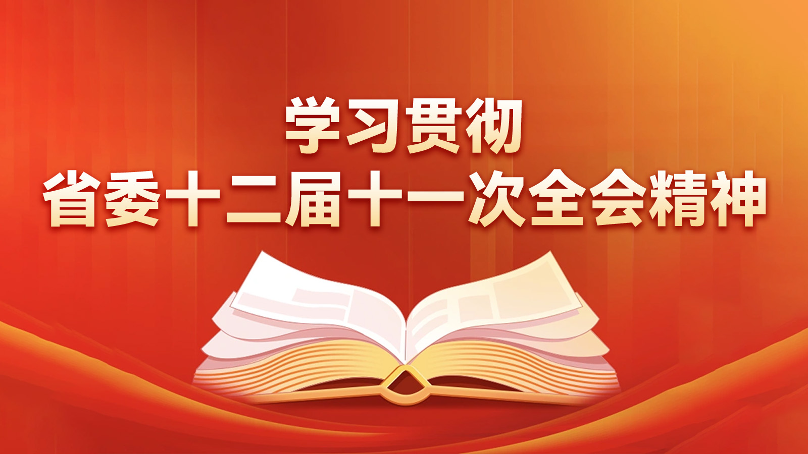 学习贯彻省委十二届十一次全会精神