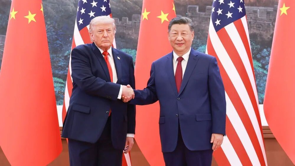 习近平同美国总统特朗普举行会谈