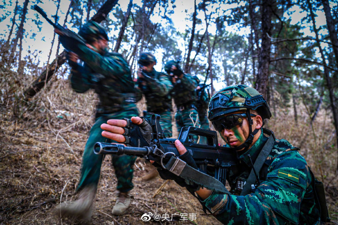 场面超燃！直击武警云南总队怒江支队特战队员山林地捕歼战斗演练 极目新闻 8548