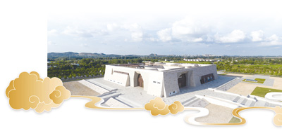 安徽楚文化博物馆全景。