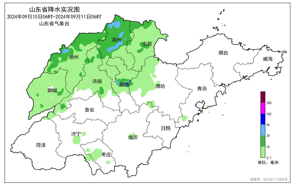 11日至15日，山东中南部地区开启雨雨雨雨模式