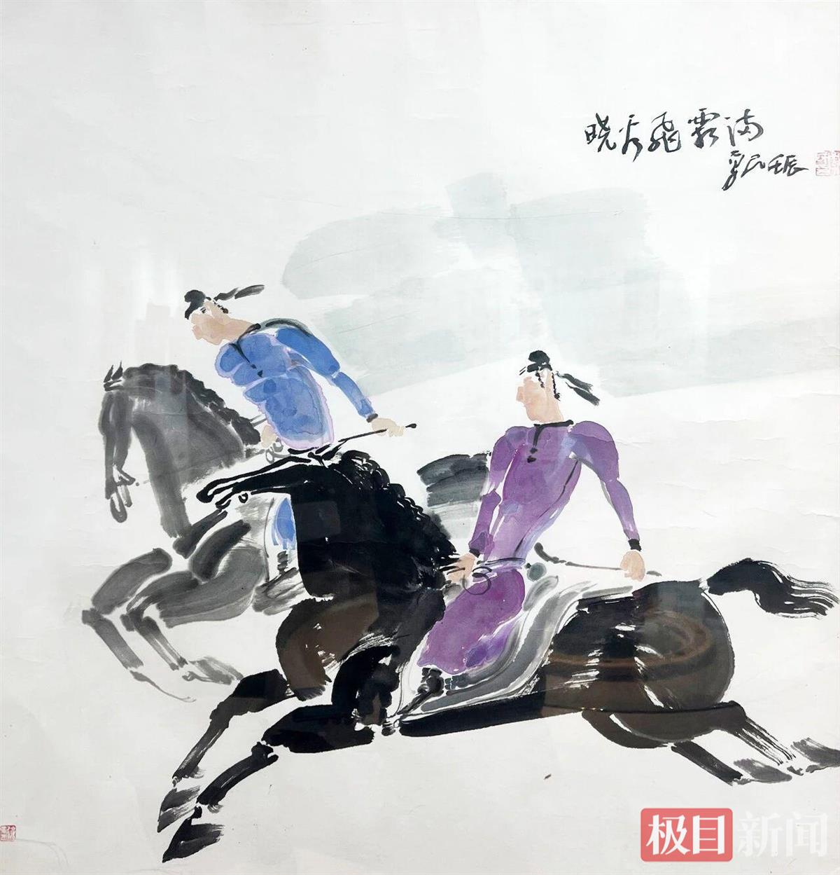 徐勇民《晓看飞霜满》68×68cm 纸本水墨 2012年.jpg