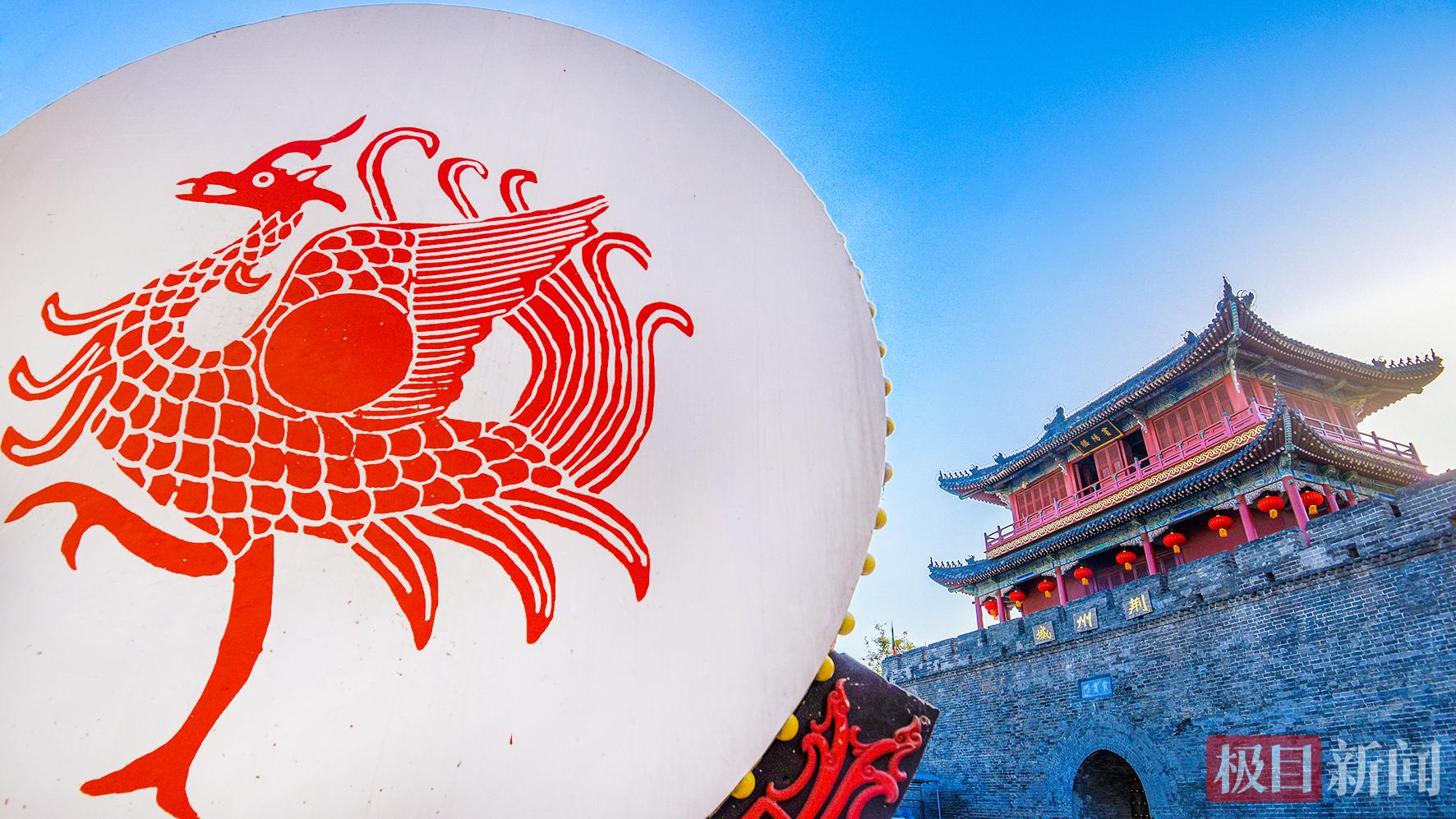 2018年9月29日，荆州古城宾阳楼一景。（黄志刚 摄）.jpg