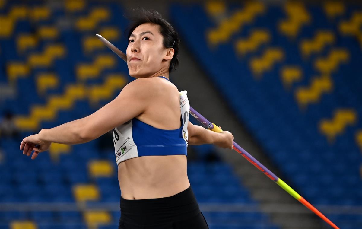 湖北选手吕会会晋级女子标枪决赛