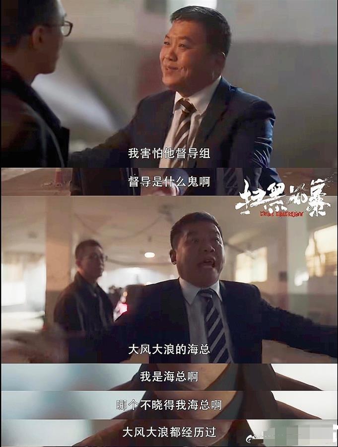 前十经典台词他独占三条扫黑风暴里爆红的海总真是武汉人