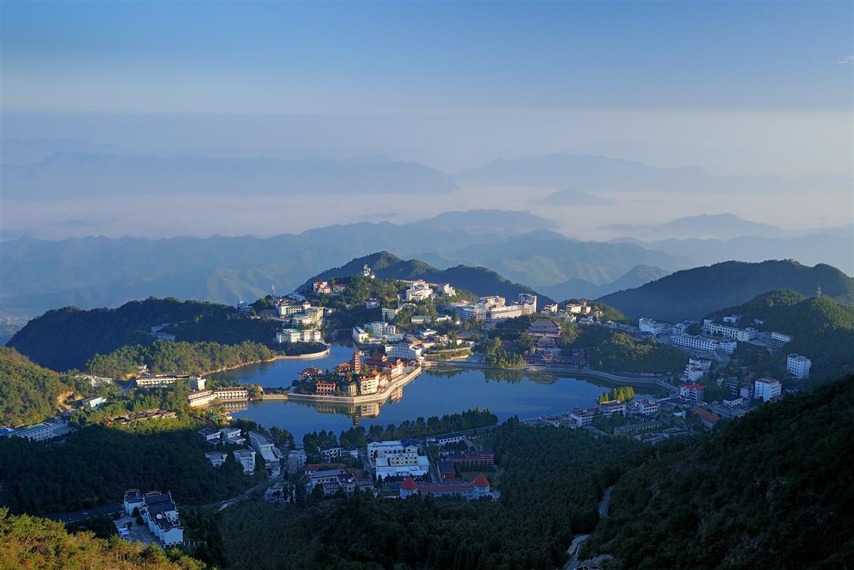 湖北咸宁九宫山景区图片