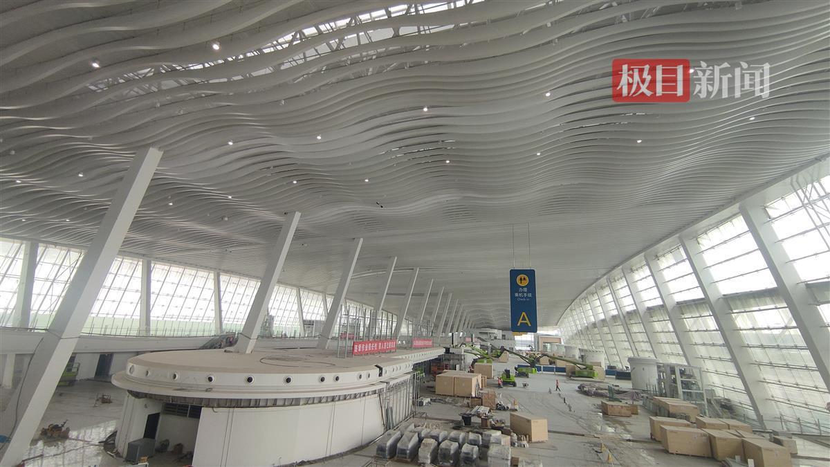 武汉江南国际机场开工图片