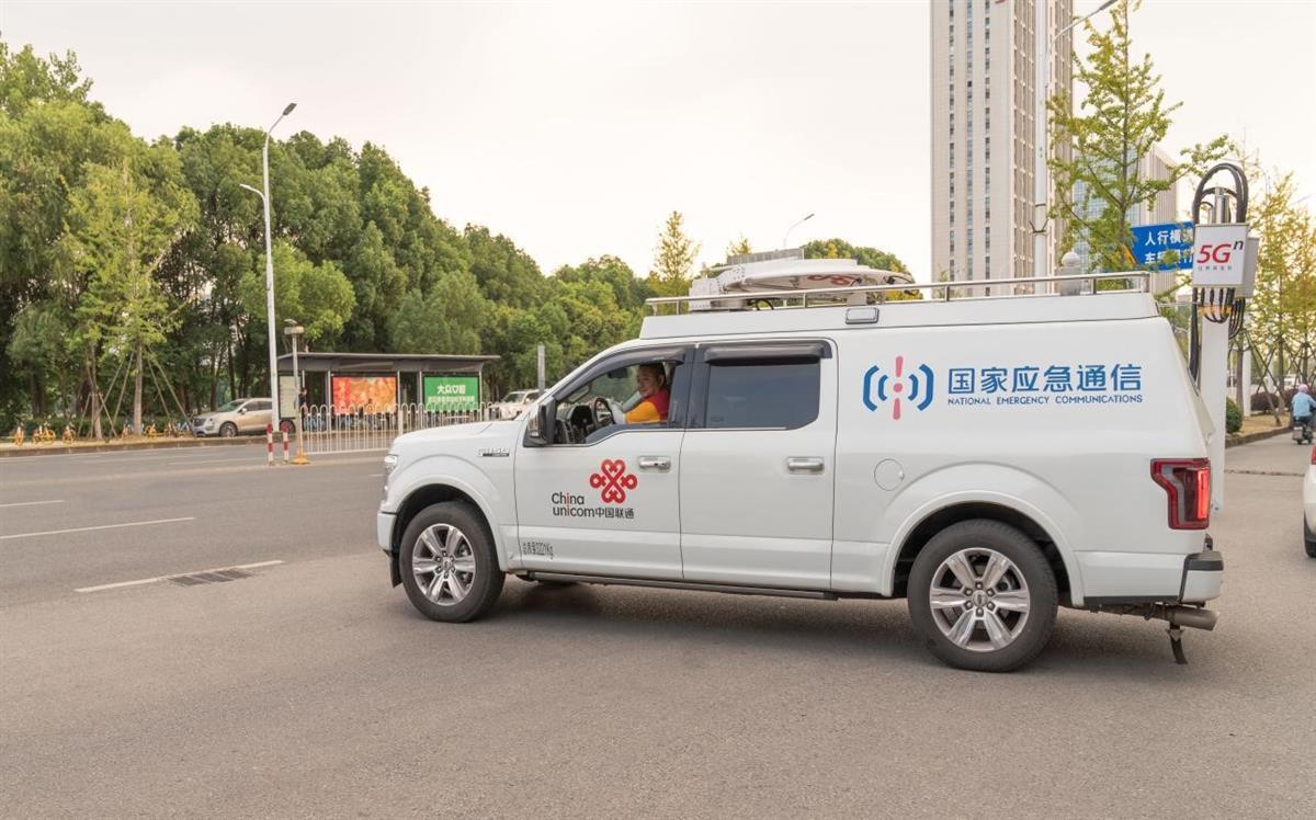 湖北联通应急通信保障突击队驰援北京房山灾区