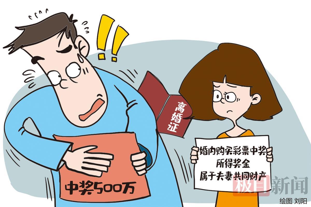 【赵贝】前夫隐瞒500万彩票中奖离婚后仍需分钱给妻子.jpg