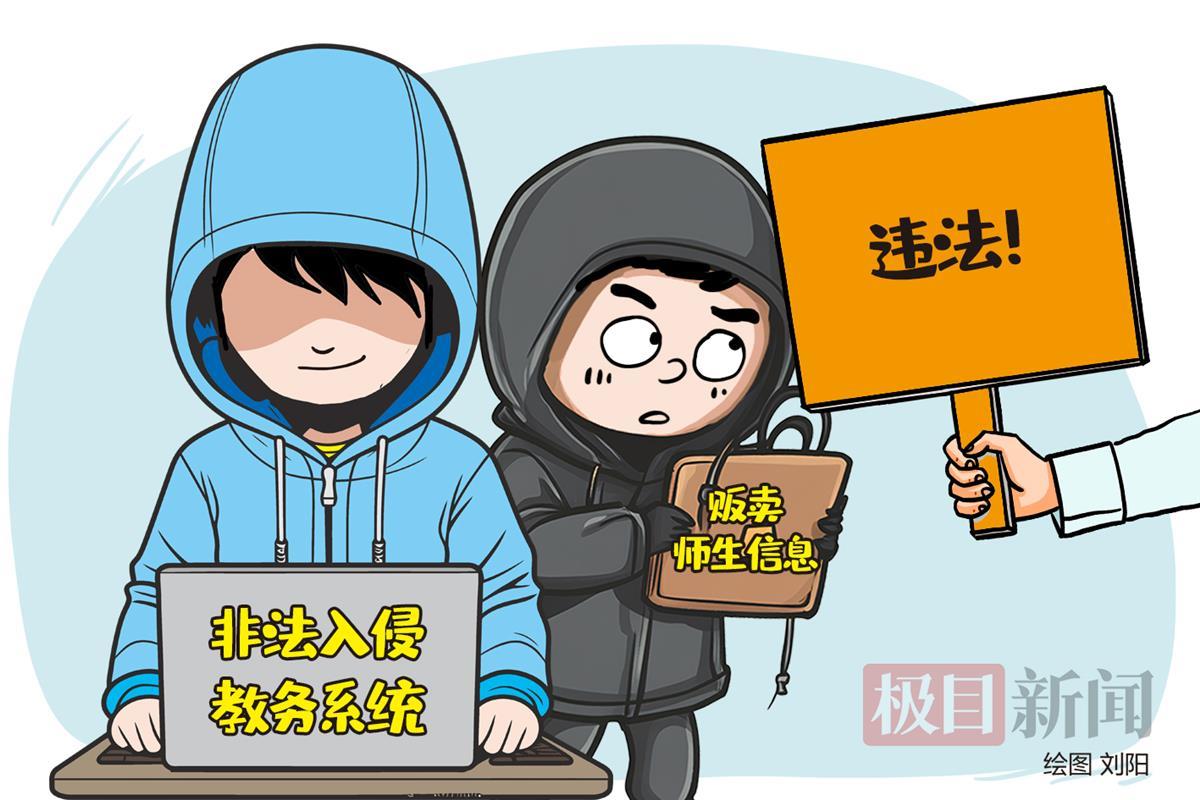 检察视窗·看武昌|大一新生被“忽悠”成为他人帮凶,不法分子非法入侵教务系统窃取3万条师生个人信息 | 极目新闻