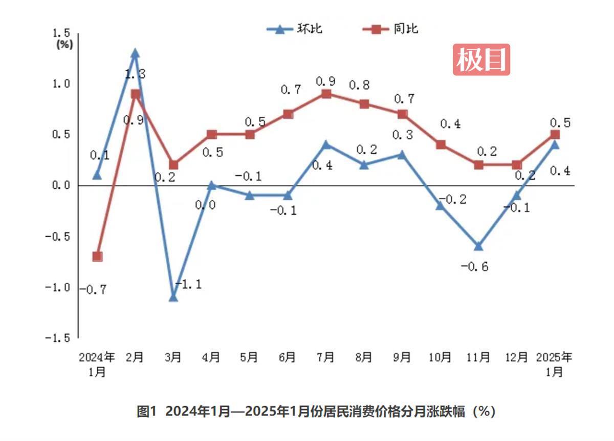 春节效应拉动，湖北今年1月CPI环比、同比“双升” | 极目新闻