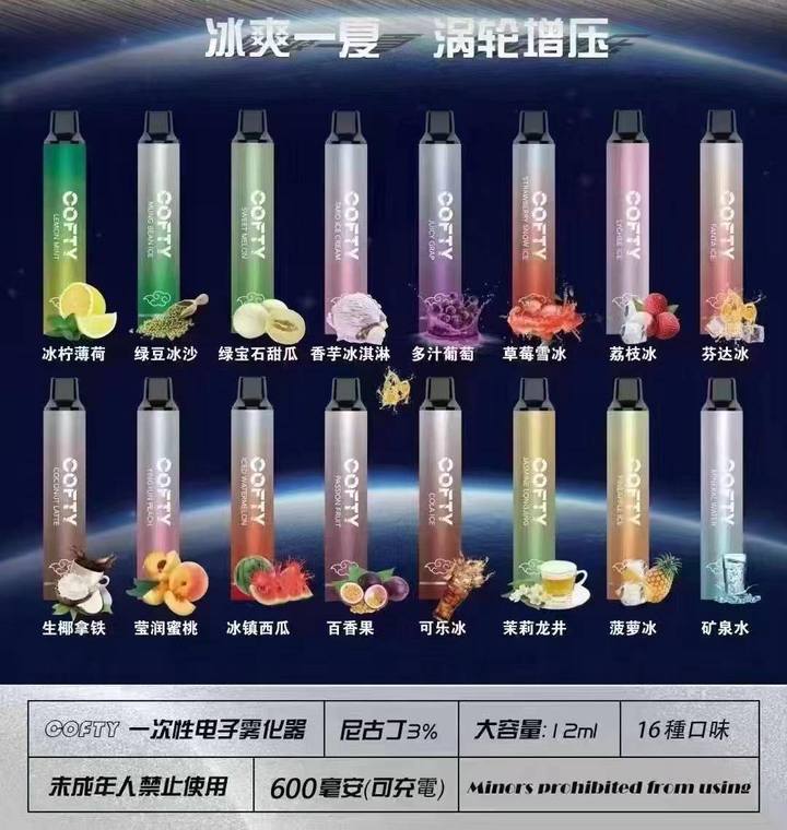 这里有水果味的电子烟吗?
