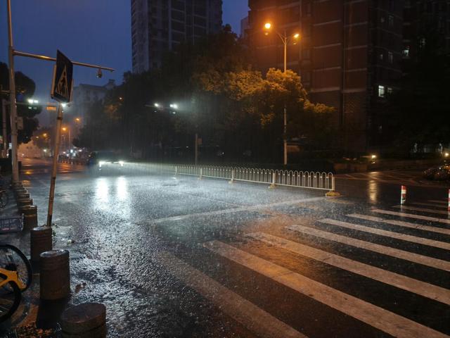 经过一夜大雨的武汉是这样的