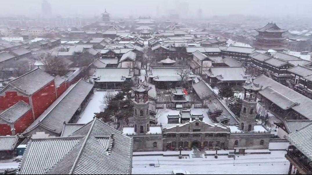 一场雪落，大同似梦回魏都平城，随手一拍都是自带氛围感的大片