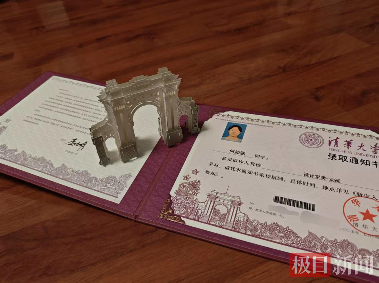 高二主攻画画、专业全国第18名，襄阳女生收到清华美院录取通知书