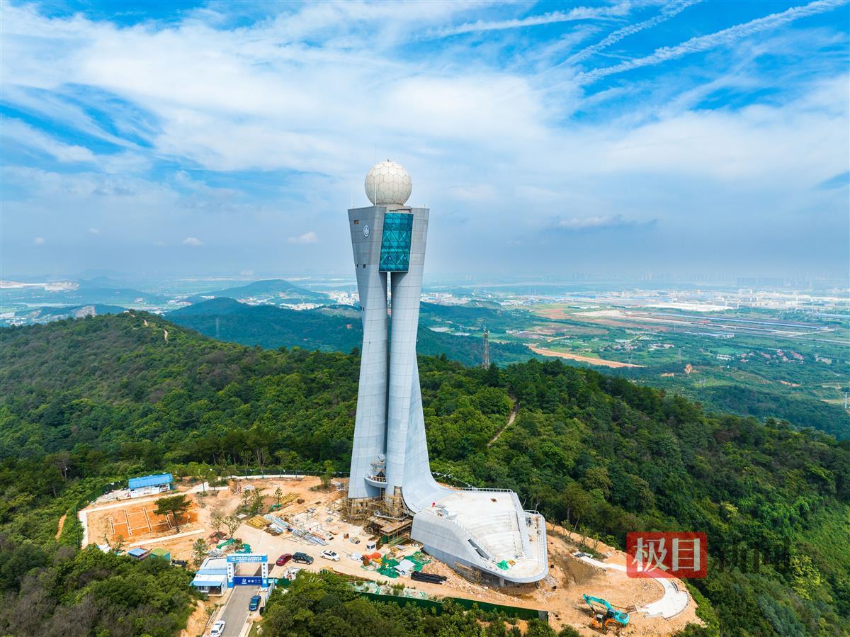 江夏八分山现"小蛮腰",武汉新一代天气雷达年内完工 | 极目新闻