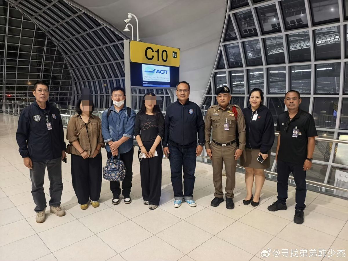 在泰国失联摄影师韩少杰今早平安回国，姐姐：弟弟一切都好