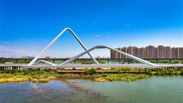 武汉新城短咀里湖桥改造工程获省级荣誉