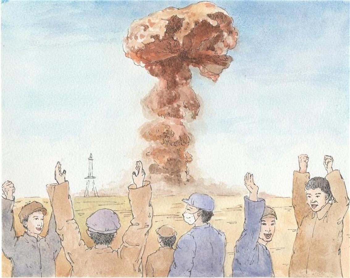 以美为媒,以画言说,华师学子以水彩连环画"画说"党史百年辉煌 | 极目