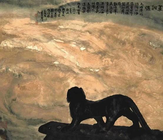 3 《黄河魂》作者：周韶华创作年代：1982年规格：80cm×94cm品类：纸本水墨.jpg