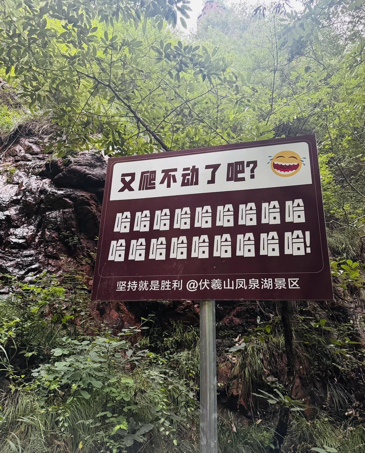 伏羲山凤泉湖景区“加油”牌.jpg