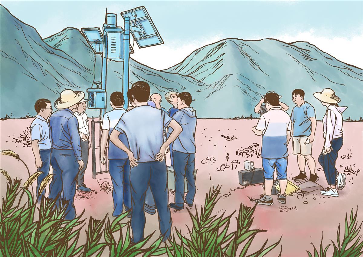 用绘本呈现地质灾害研究与防治故事