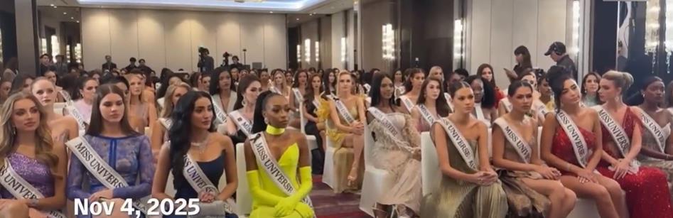 不满总监当众辱骂墨西哥选手，2025环球小姐们集体“掀桌”退赛，总监痛哭道歉“我也是会受伤的普通人”