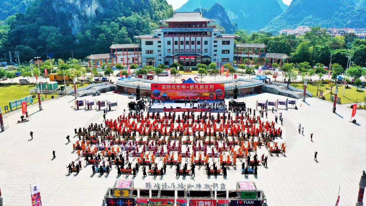 广西天等：壮族霜降节 歌舞祈庆五谷香 | 极目新闻