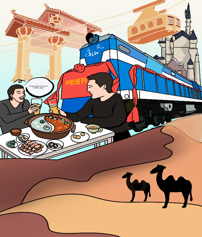 漫评:"中欧班列"高质量开行 行稳致远赢得"开门红" | 极目新闻