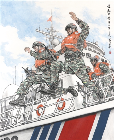 拓宽军事题材美术创作之路(坚持"两创"·铸就辉煌)