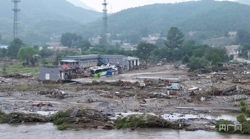 独家见闻|记者深入北京门头沟暴雨洪涝灾害一线 救援行动有序开展中