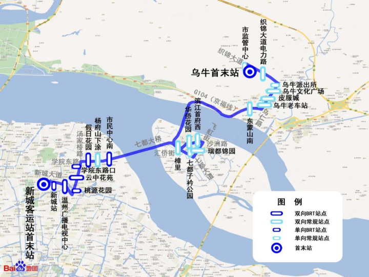 温州brt线路规划图图片