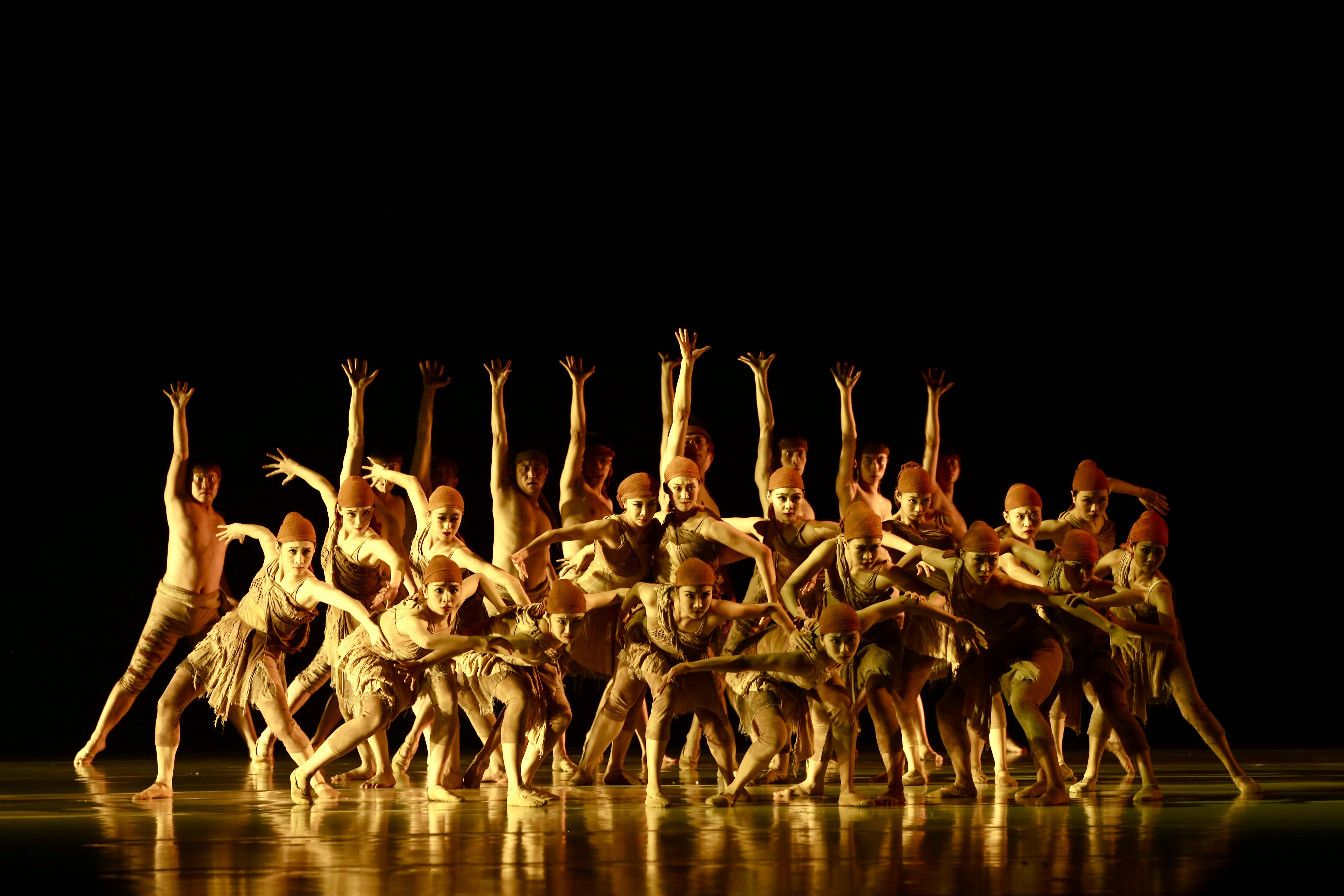 舞蹈史诗《黄河》大幕开启,这个夜晚激昂澎湃