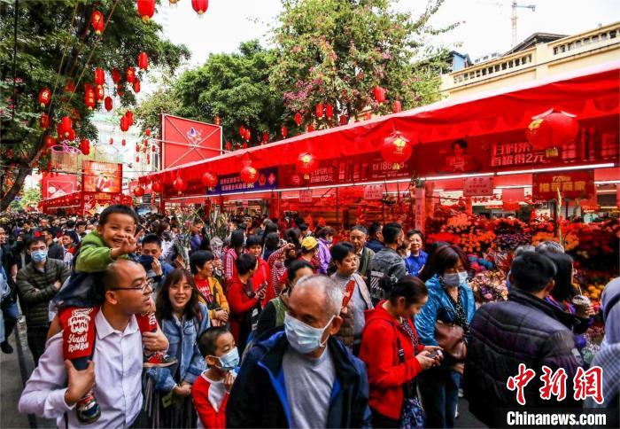 春节成功申遗 广州“行花街”绽放城市年节光彩 | 极目新闻
