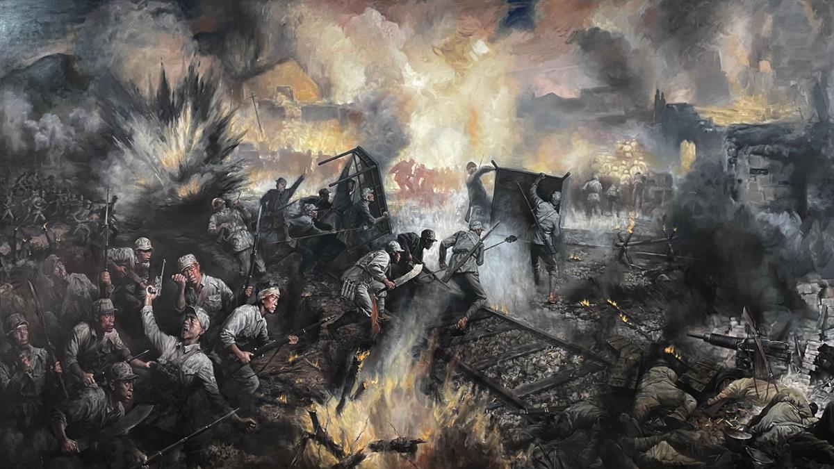 永恒记忆不朽丰碑建党百年湖北党史重大题材美术作品文献展开展