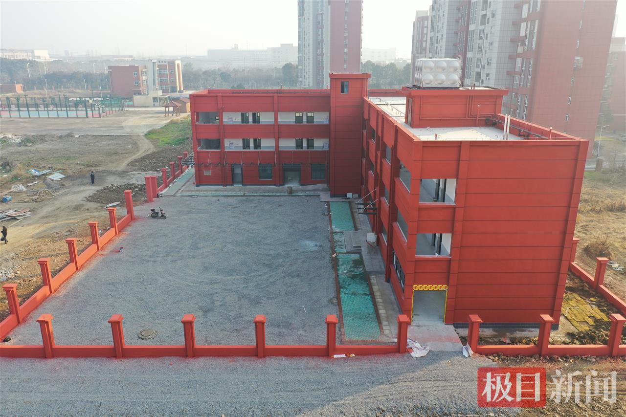 应城市开发区老年人活动照看中心建设现场。 孙缙摄.JPG