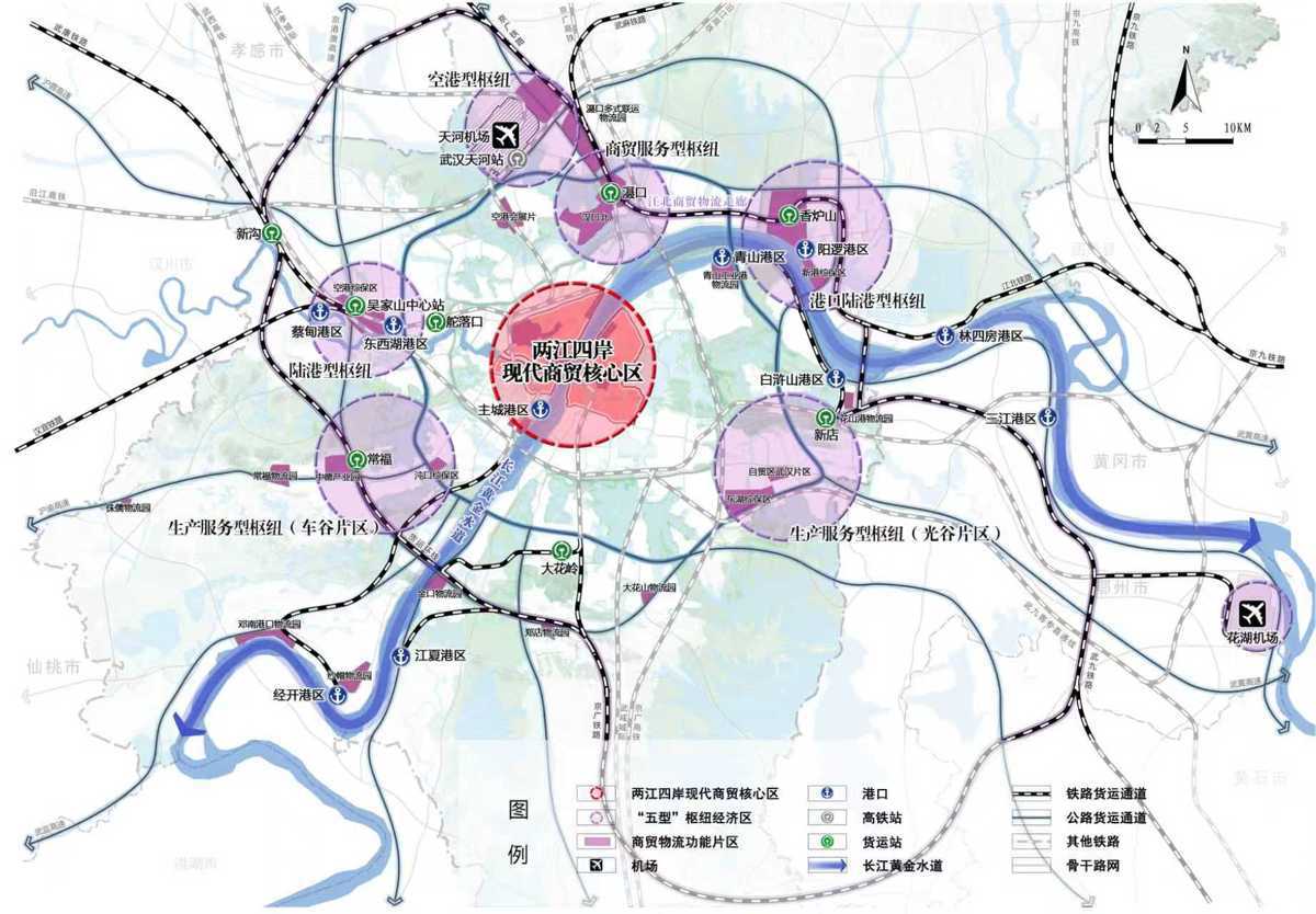 武汉中部商贸物流中心规划布局图.jpg